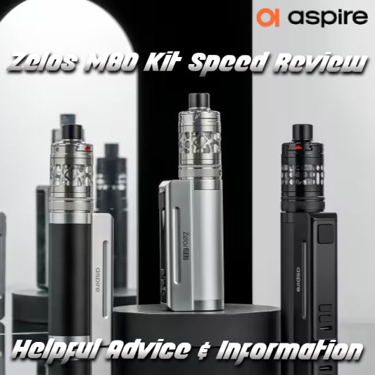 Aspire Zelos M80 Kit – 4 Minute Review & Advice
