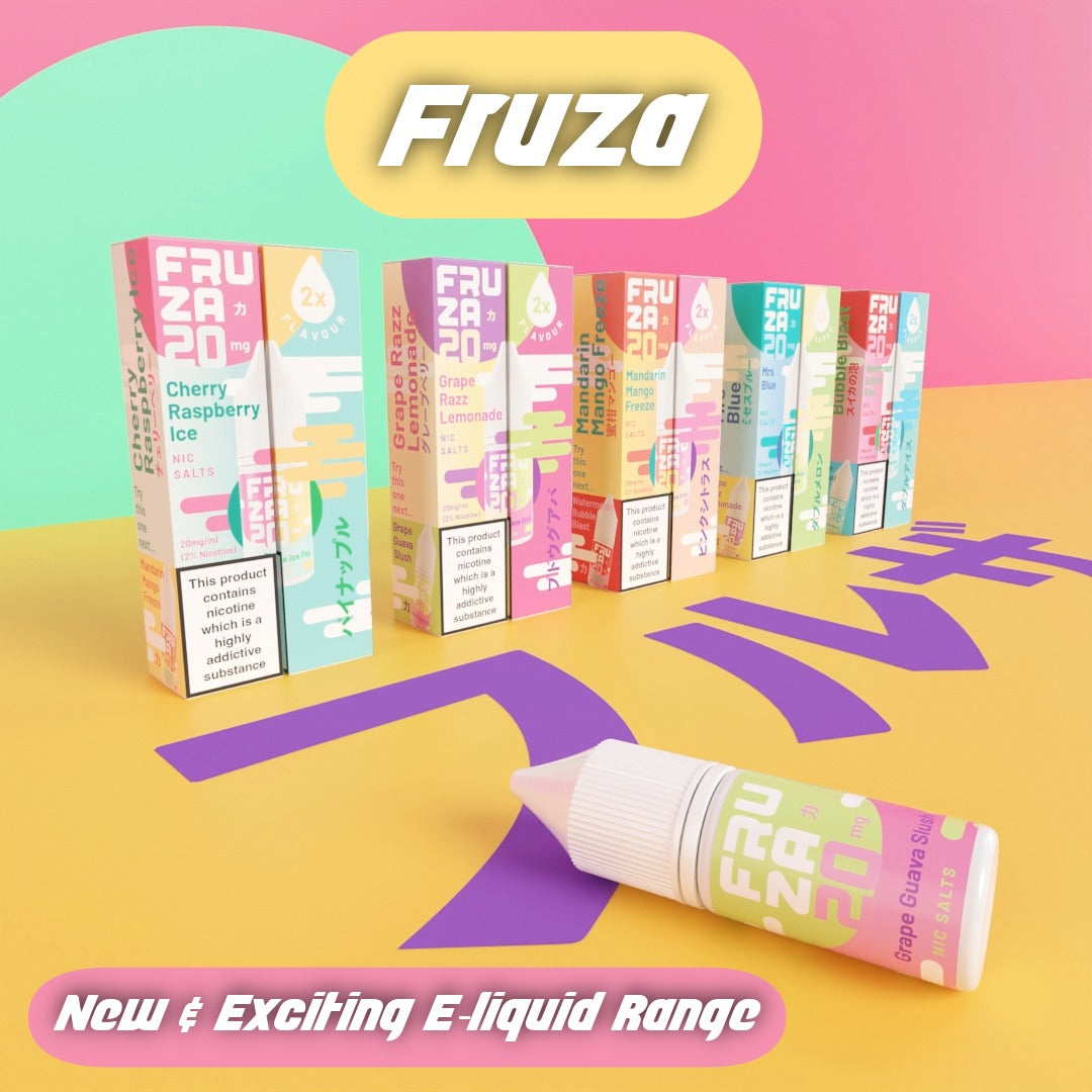 Fruza – Brand New Thrilling E-Liquid Range