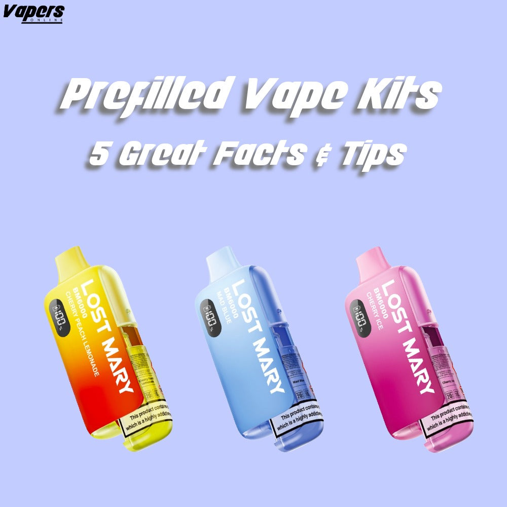 Prefilled Vape Kits – 5 Reasons Why They’re So Great