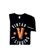 Mens Red on Black T-Shirt