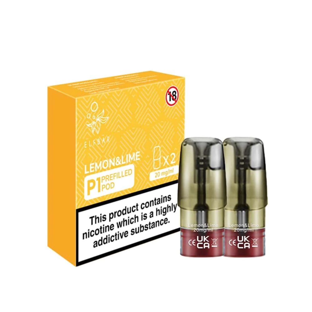 Lemon Lime Pre Filled P1 Pods