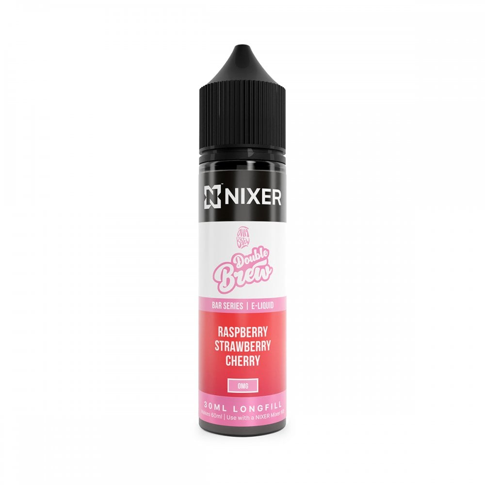 Raspberry Strawberry Cherry Double Brew Long Fill