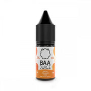 BAA Juice Fresh Orange Fizz Nic Salts in a pocket-size 10ml bottle