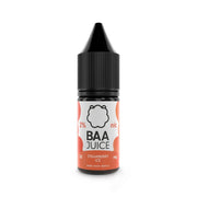 BAA Juice Strawberry Ice Nic Salts in a pocket-size 10ml bottle