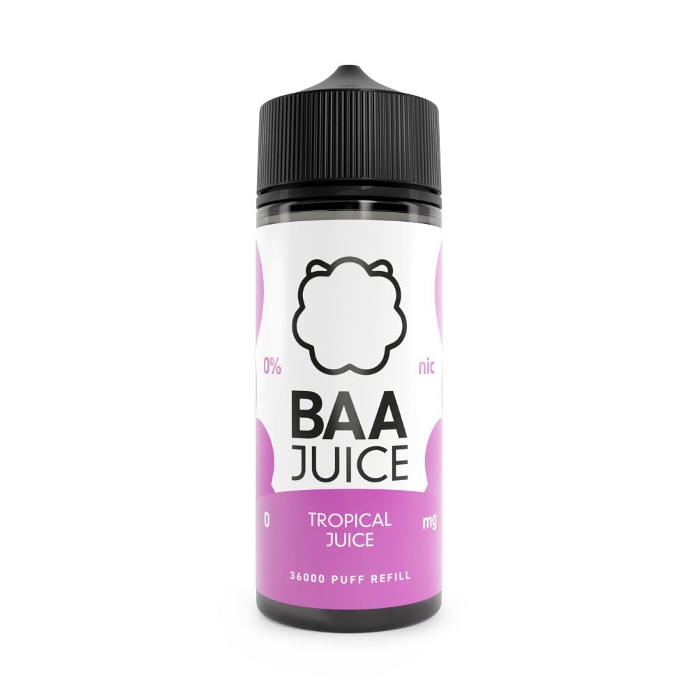BAA Juice Tropical Juice 100ml 5050 Shortfill