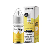 Bar Drop Banana & Lemon Nic Salt in a 10ml Bottle Size