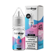 Bar Drop Blue Razz Gummy Nic Salt in a 10ml Bottle Size