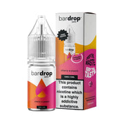 Bar Drop Cherry Peach Nic Salt in a 10ml Bottle Size