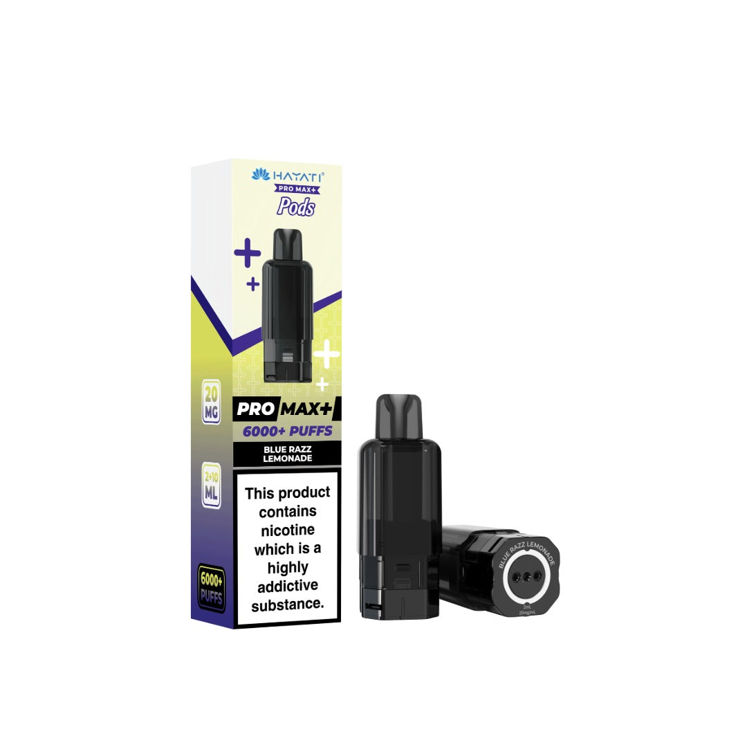 Hayati Pro Max Plus Pods Blue Razz Lemonade