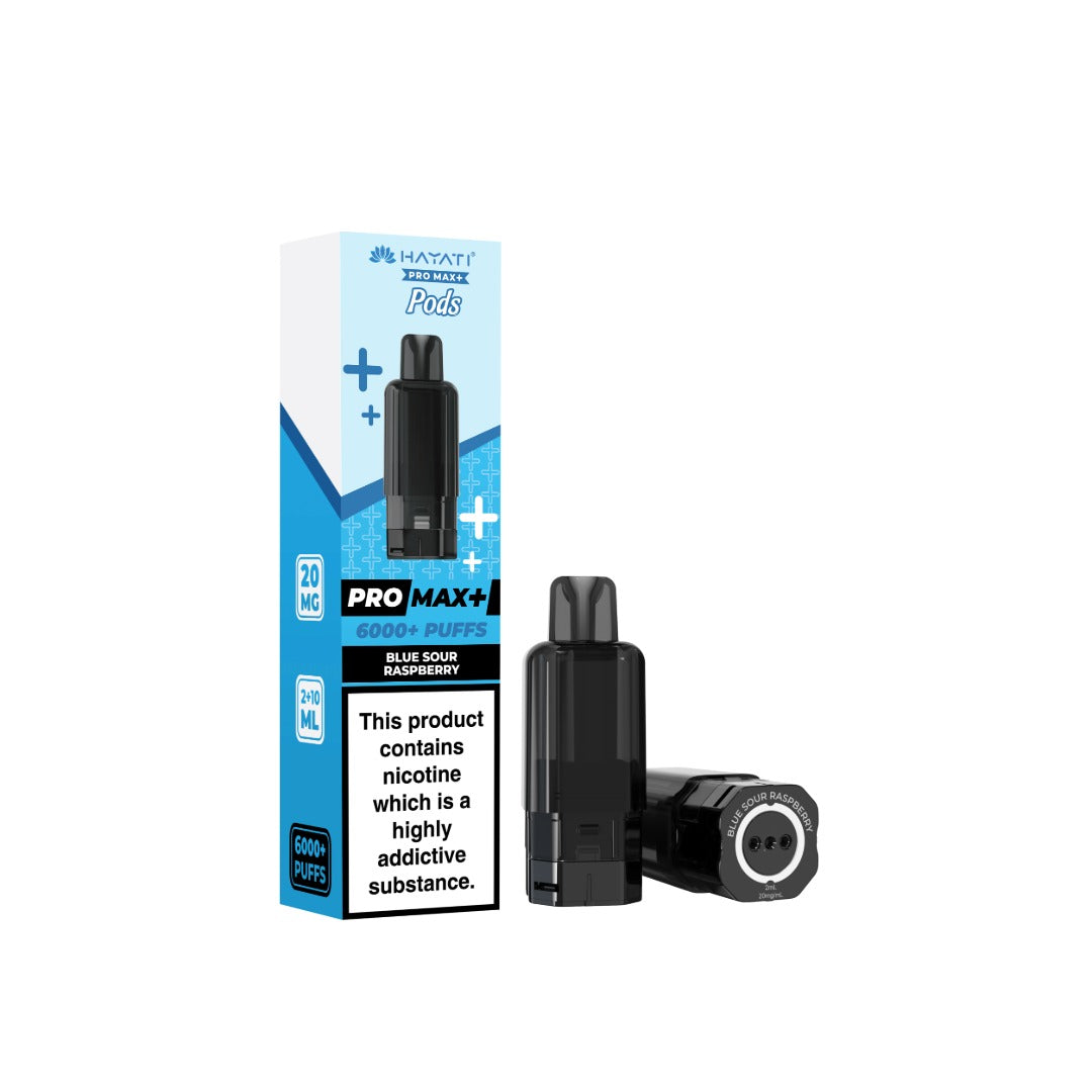 Hayati Pro Max Plus Pods Blue Sour Raspberry