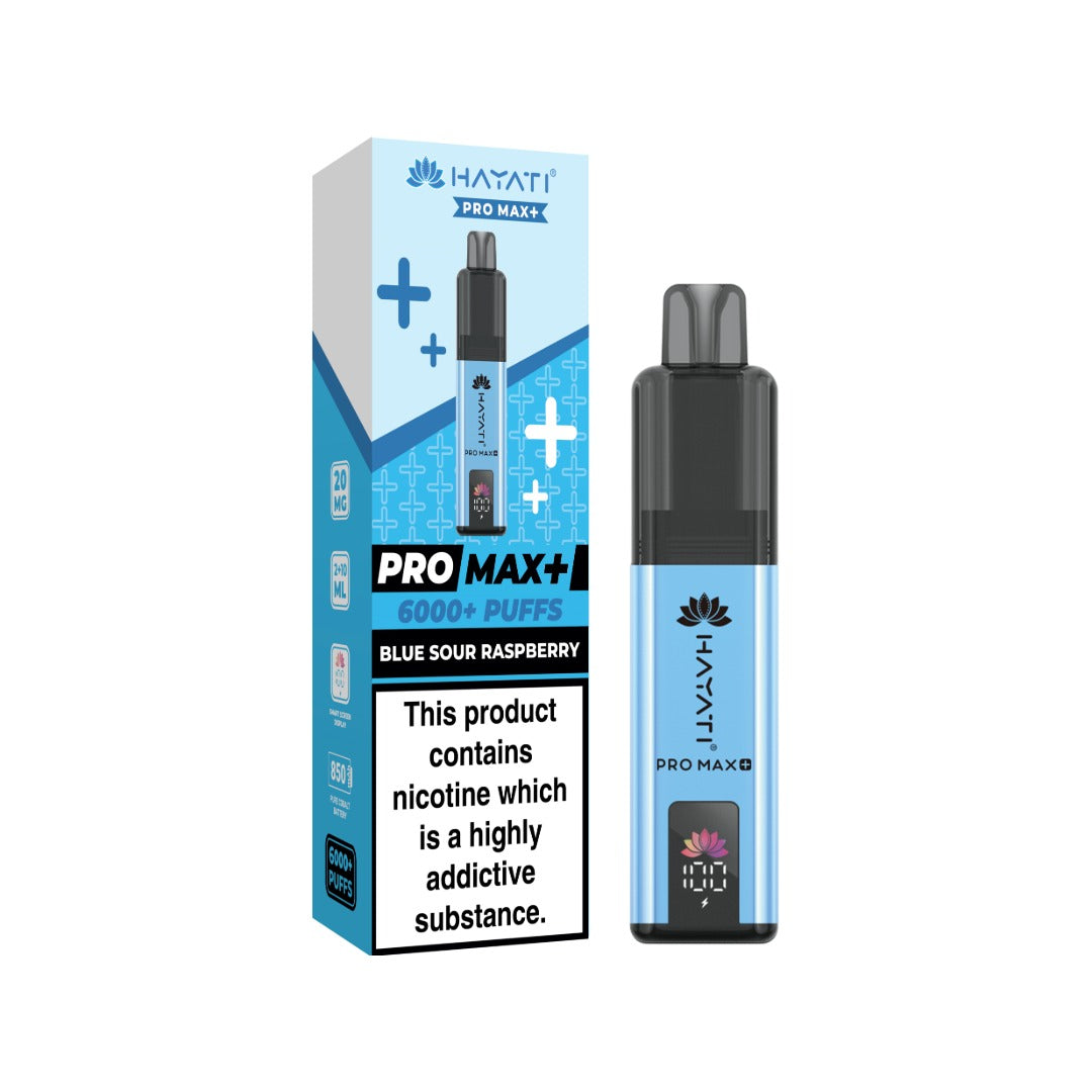 Hayati Pro Max Plus Kit Blue Sour Raspberry