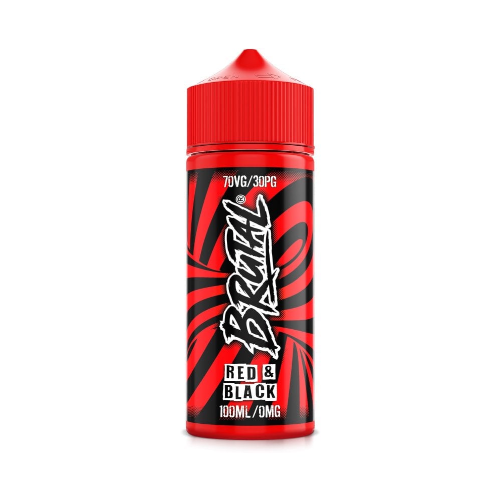 Brutal Red & Black 100ml Shortfill E-liquid