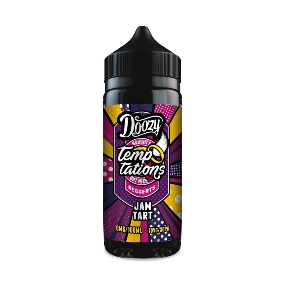 Doozy Temptations Jam Tart 100ml Shortfill