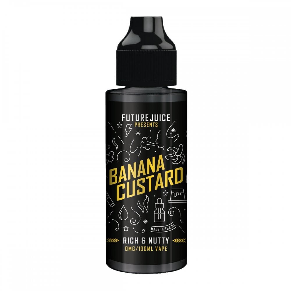 Future Juice Banana Custard 100ml Shortfill E-liquid