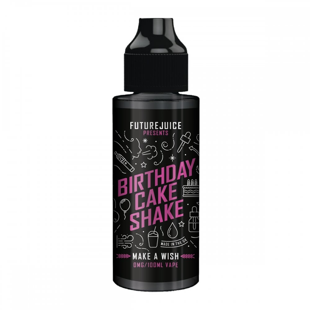 Future Juice Birthday Cake Shake 100ml Shortfill E-liquid