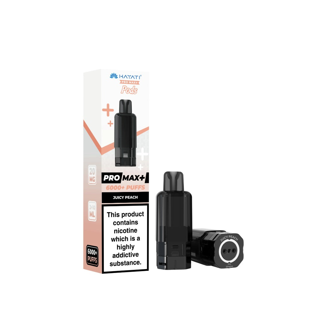 Hayati Pro Max Plus Pods Juicy Peach