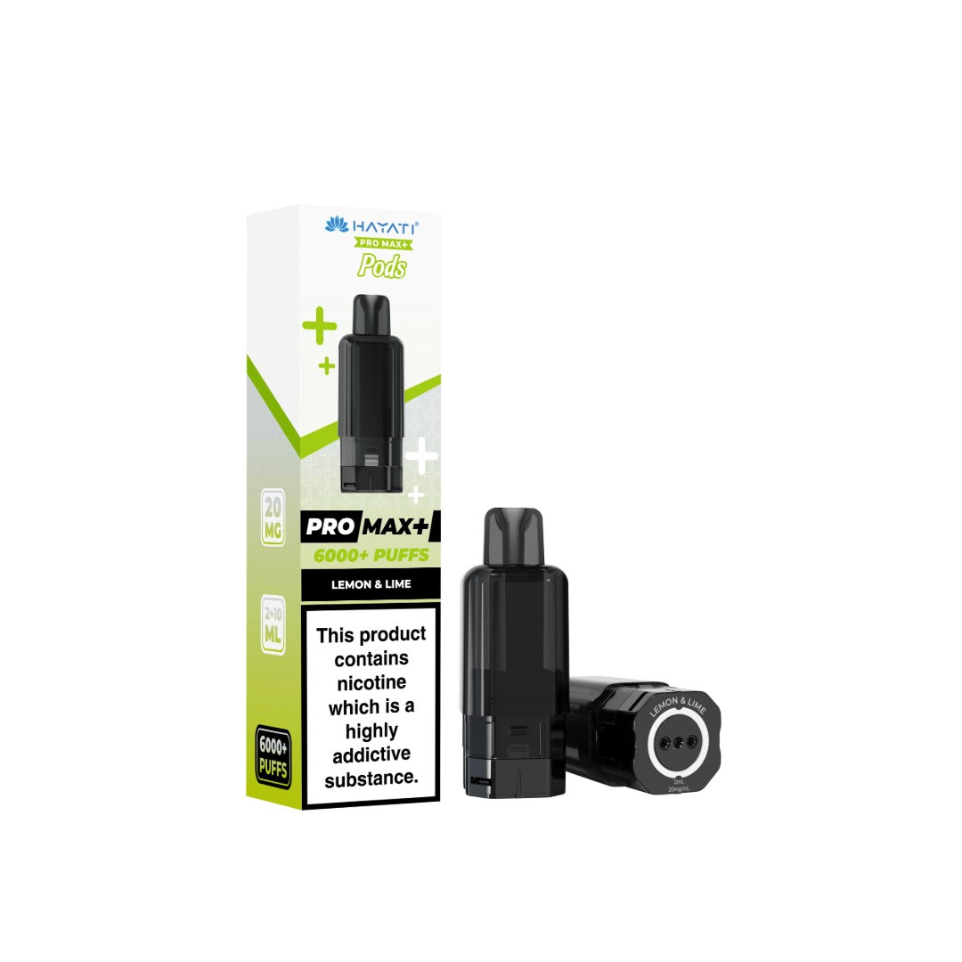 Hayati Pro Max Plus Pods Lemon & Lime