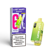 Lost Mary BM6000 Double Apple Kit includes a pre-filled cartridge and a rechargeable vape device