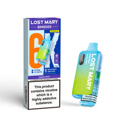 Lost Mary BM6000 Miami Mint Kit including a rechargeable vape device and a pre-filled cartridge