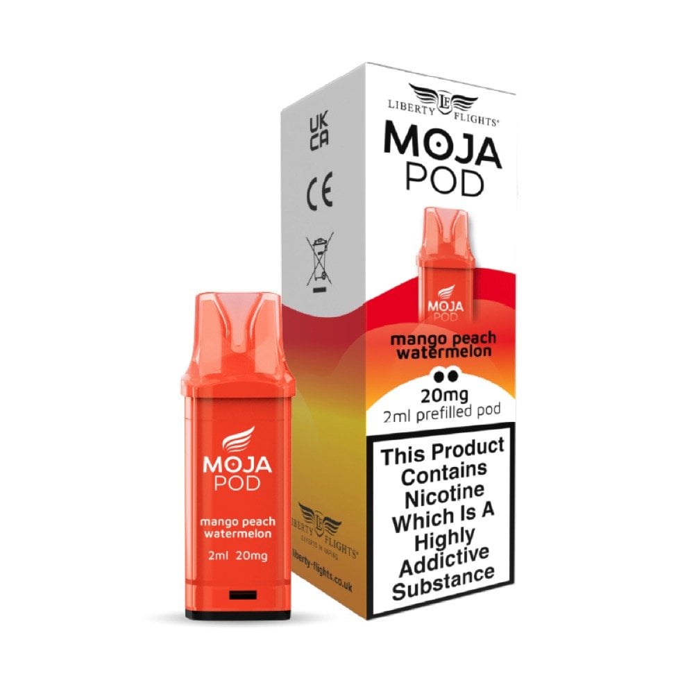 Moja Pod Mango Peach Watermelon 2ml pre-filled pod