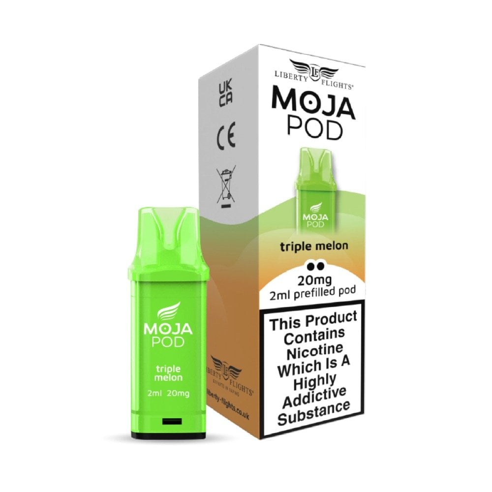 Moja Pod Triple Melon 2ml pre-filled pod