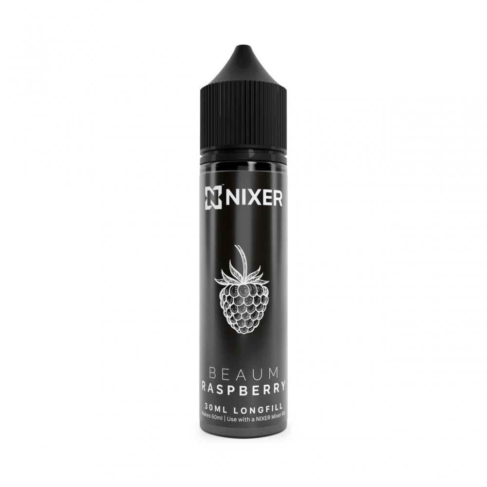 Nixer x Beaum Fruits Raspberry Longfill E-liquid