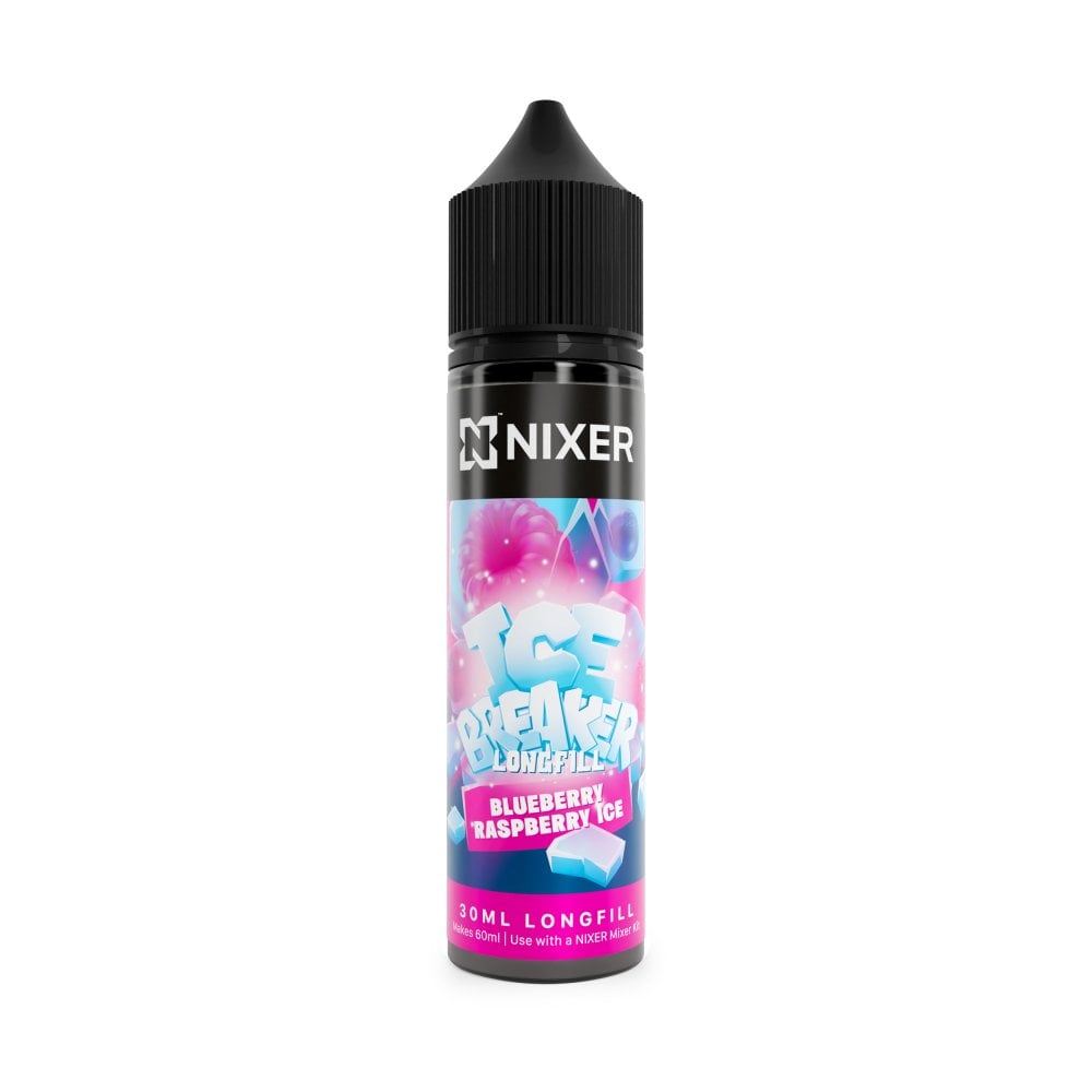 Nixer x Ice Breaker Blue Raspberry Ice Longfill E-liquid