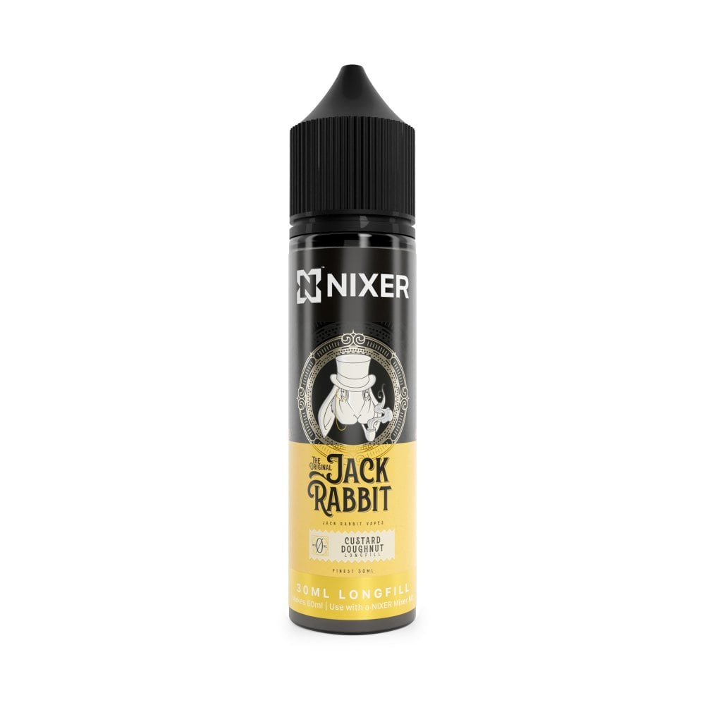 Nixer x Jack Rabbit Custard Doughnut Longfill E-liquid