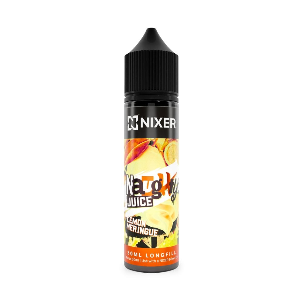 Nixer x Naughty Juice Lemon Meringue Longfill E-liquid