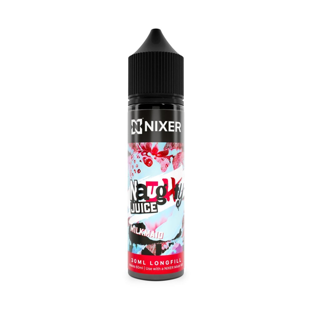Nixer x Naughty Juice Milkmaid Longfill E-liquid
