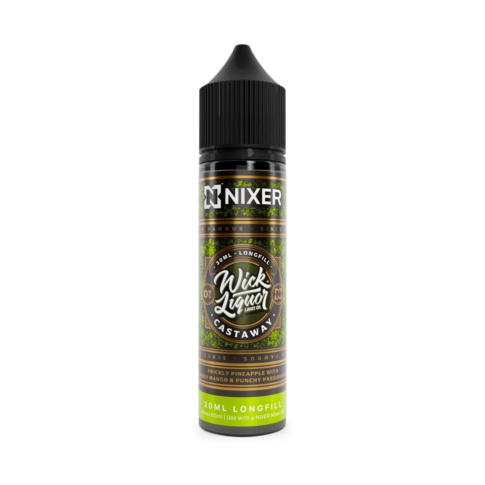 Nixer x Wick Liquor Castaway Longfill E-liquid