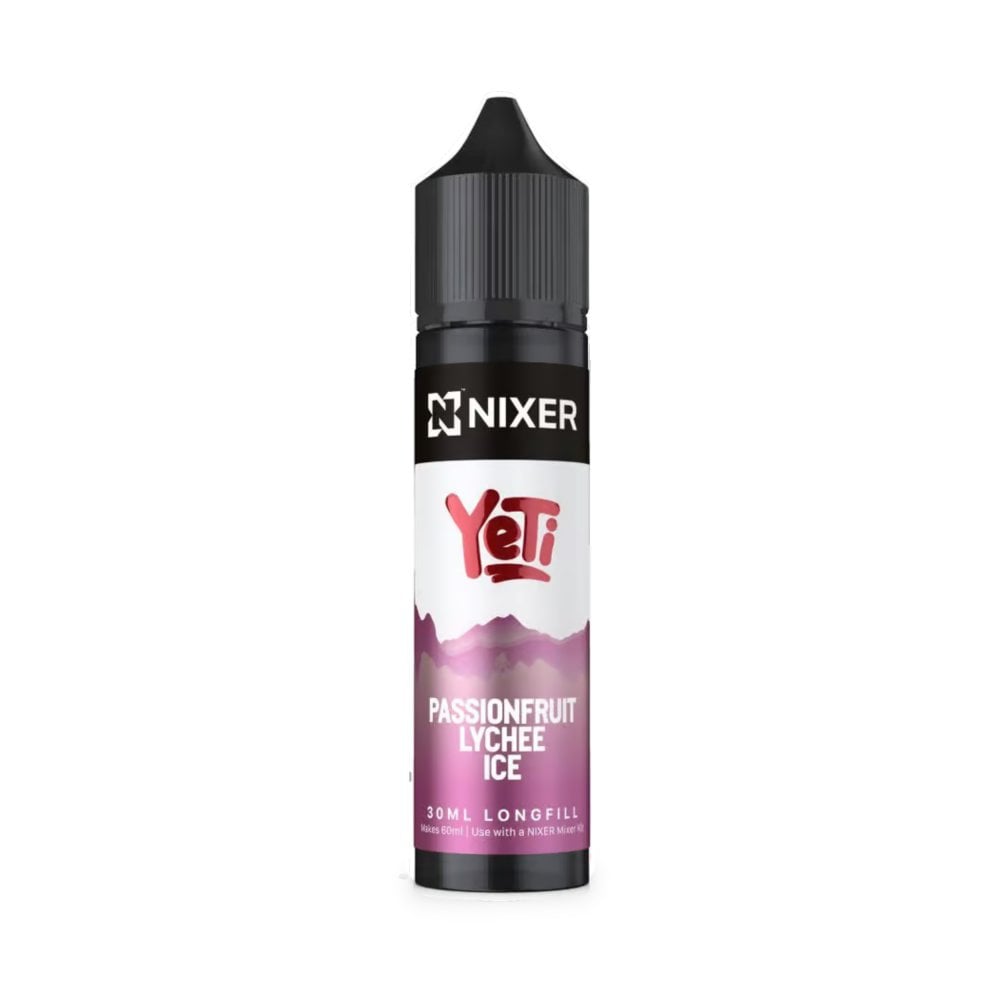 Nixer x Yeti Passionfruit Lychee Ice Longfill E-liquid