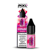 Pixl Nic Salts Cherry and Sour Raspberry flavoured 10ml e-liquid