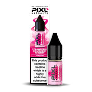 Pixl Nic Salts Strawberry Raspberry and Cherry flavoured 10ml e-liquid