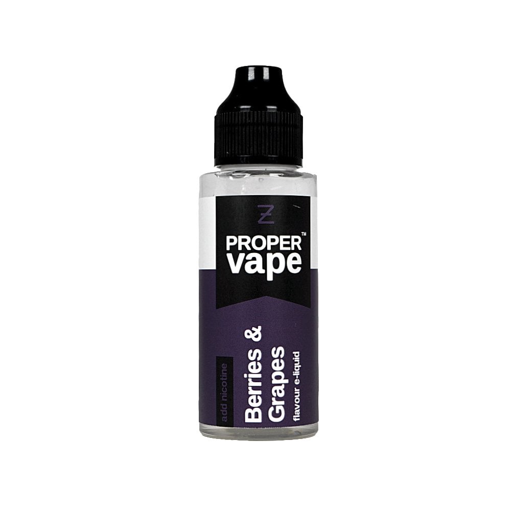 Proper Vape Berries & Grapes 100ml Shortfill E-liquid