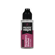 Proper Vape Raspberry Sherbet 100ml Shortfill E-liquid