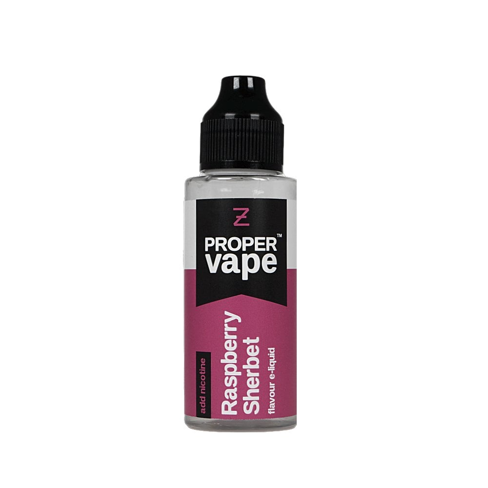 Proper Vape Raspberry Sherbet 100ml Shortfill E-liquid