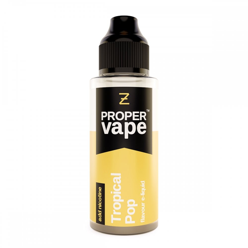 Proper Vape Tropical Pop 100ml Shortfill E-liquid