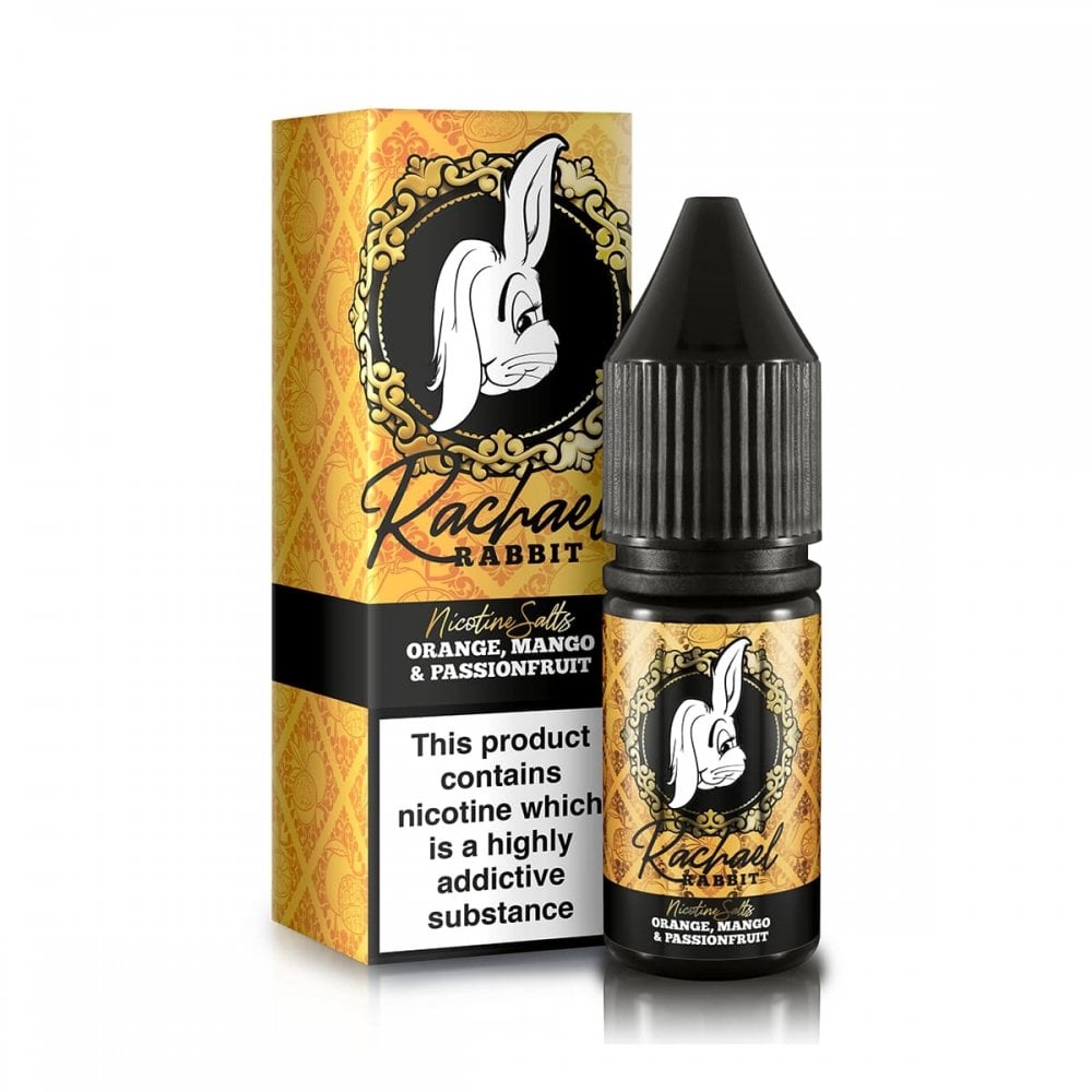 Rachael Rabbit Orange Mango & Passionfruit Nic Salts 10ml Bottle Size
