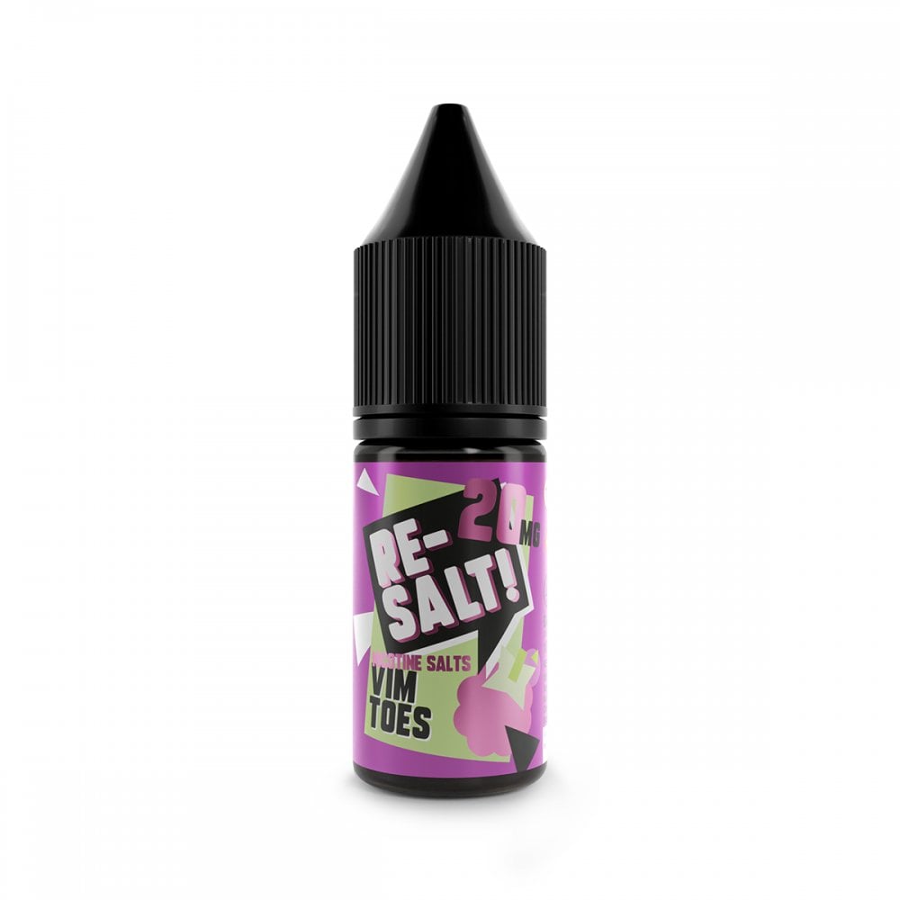 Re-Salt Vim Toes Nic Salts 10ml Bottle Size