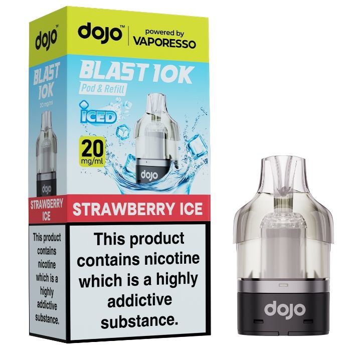 Dojo Blast 10k Strawberry Ice Pods