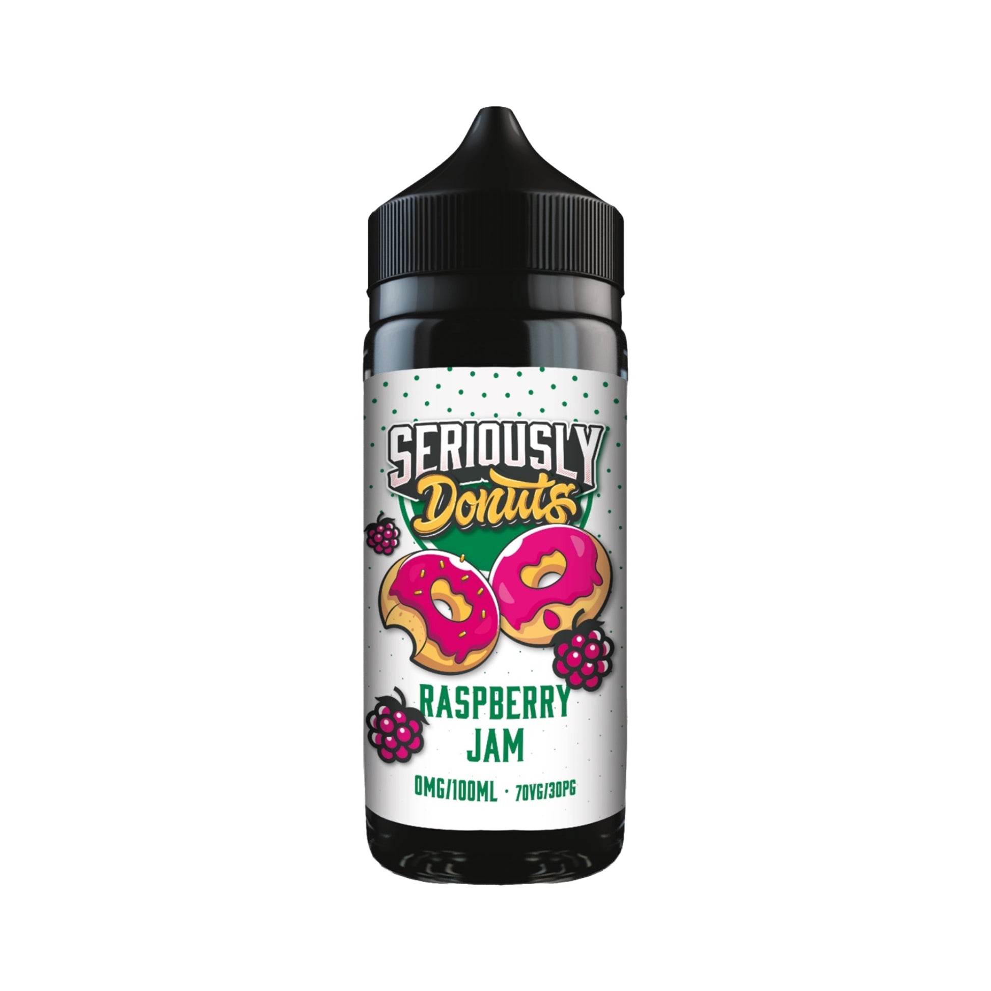 Seriously Donuts Raspberry Jam 100ml Shortfill E-liquid