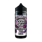 Seriously Pod Fill 2 Blackcurrant Berry 100ml Shortfill E-liquid