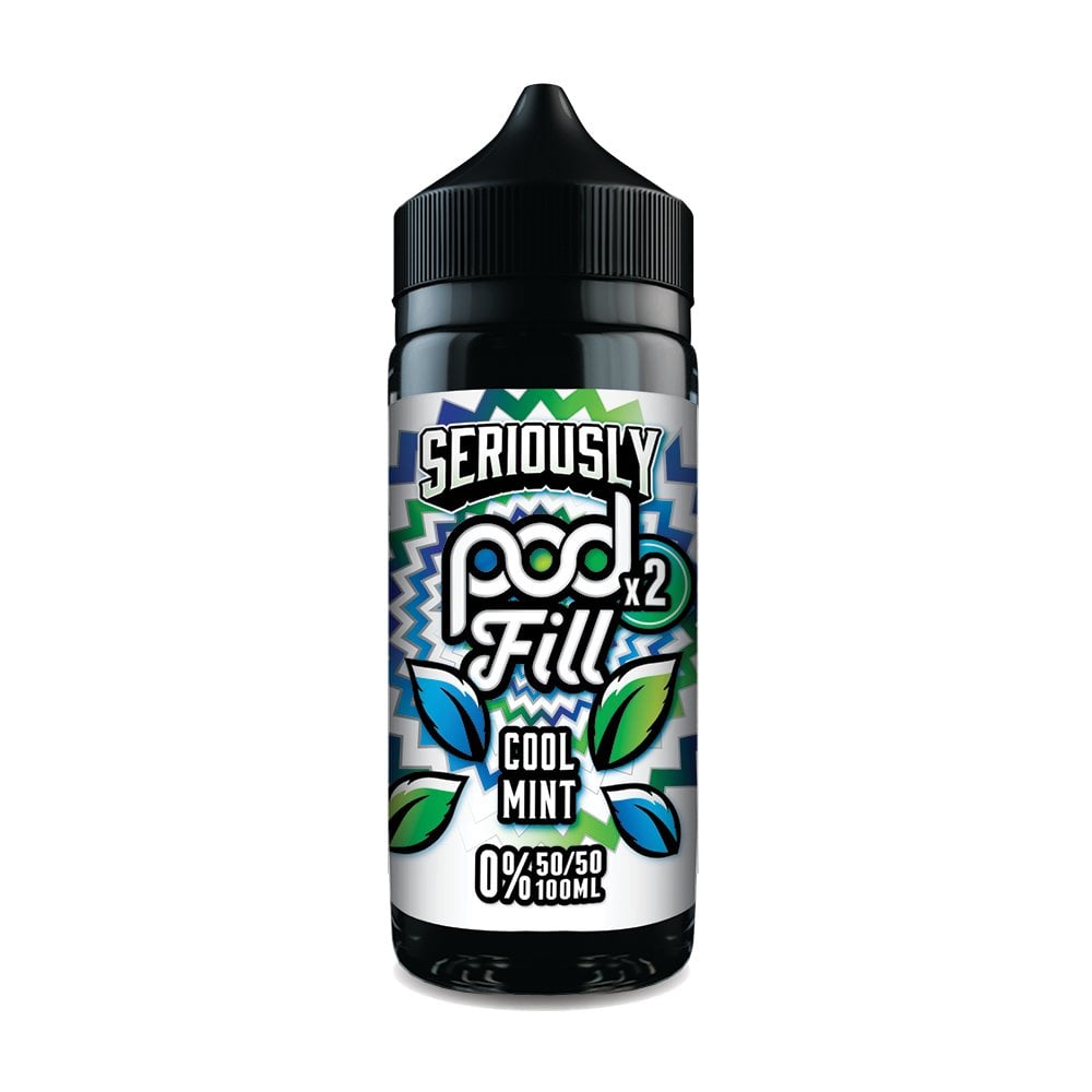Seriously Pod Fill 2 Cool Mint 100ml Shortfill E-liquid