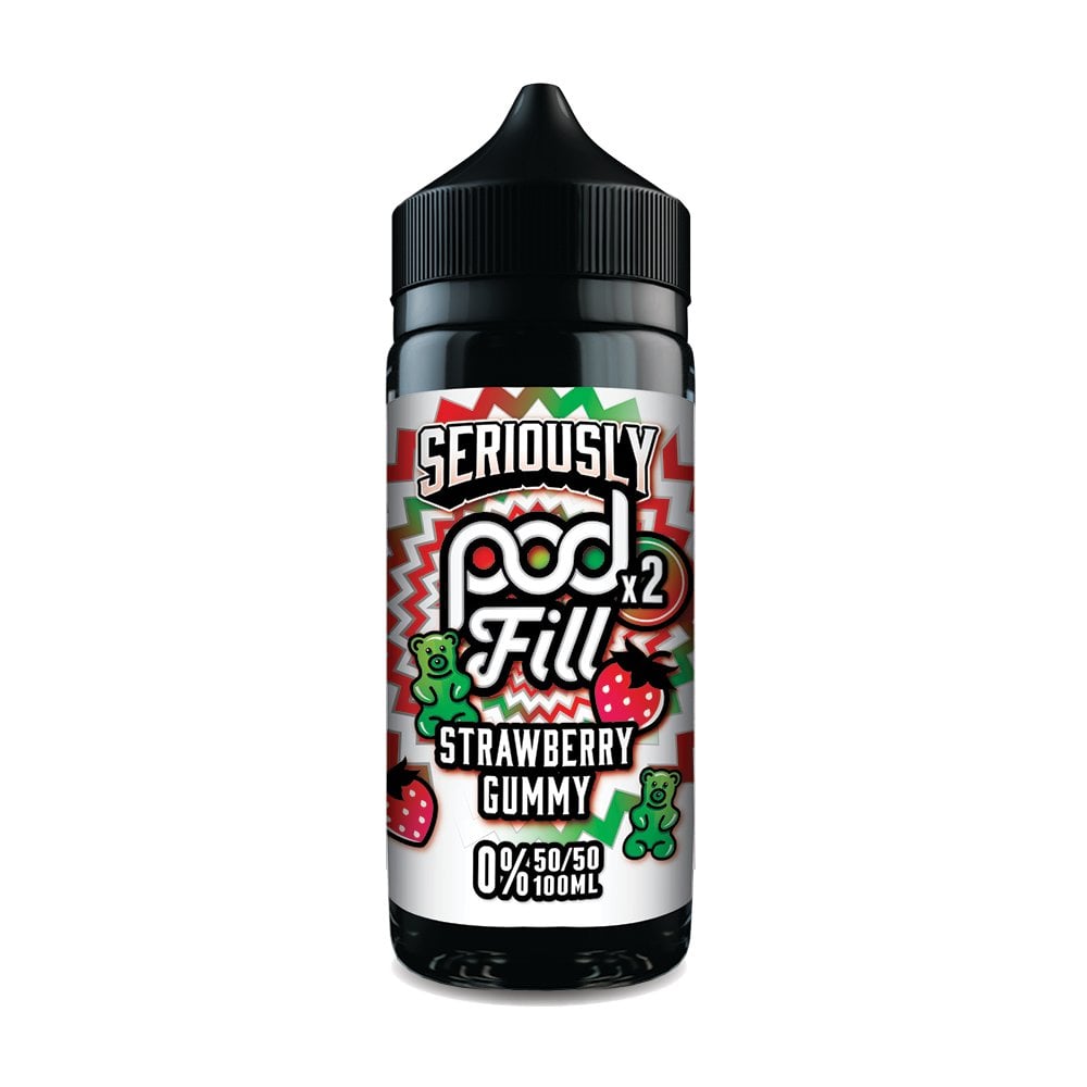 Seriously Pod Fill 2 Strawberry Gummy 100ml Shortfill E-liquid