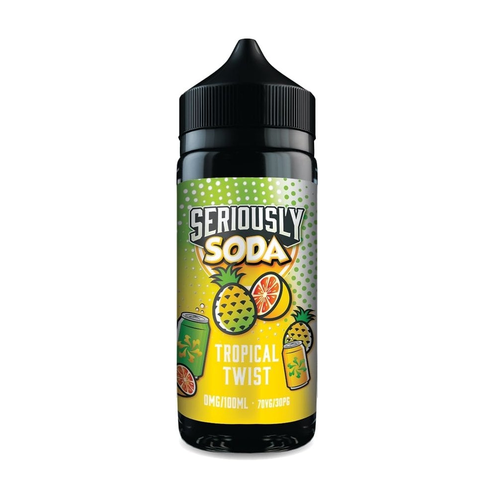 Seriously Soda Tropical Twist 100ml Shortfill E-liquid