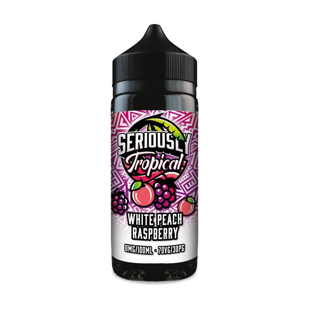 Seriously Tropical White Peach Raspberry 100ml Shortfill E-liquid
