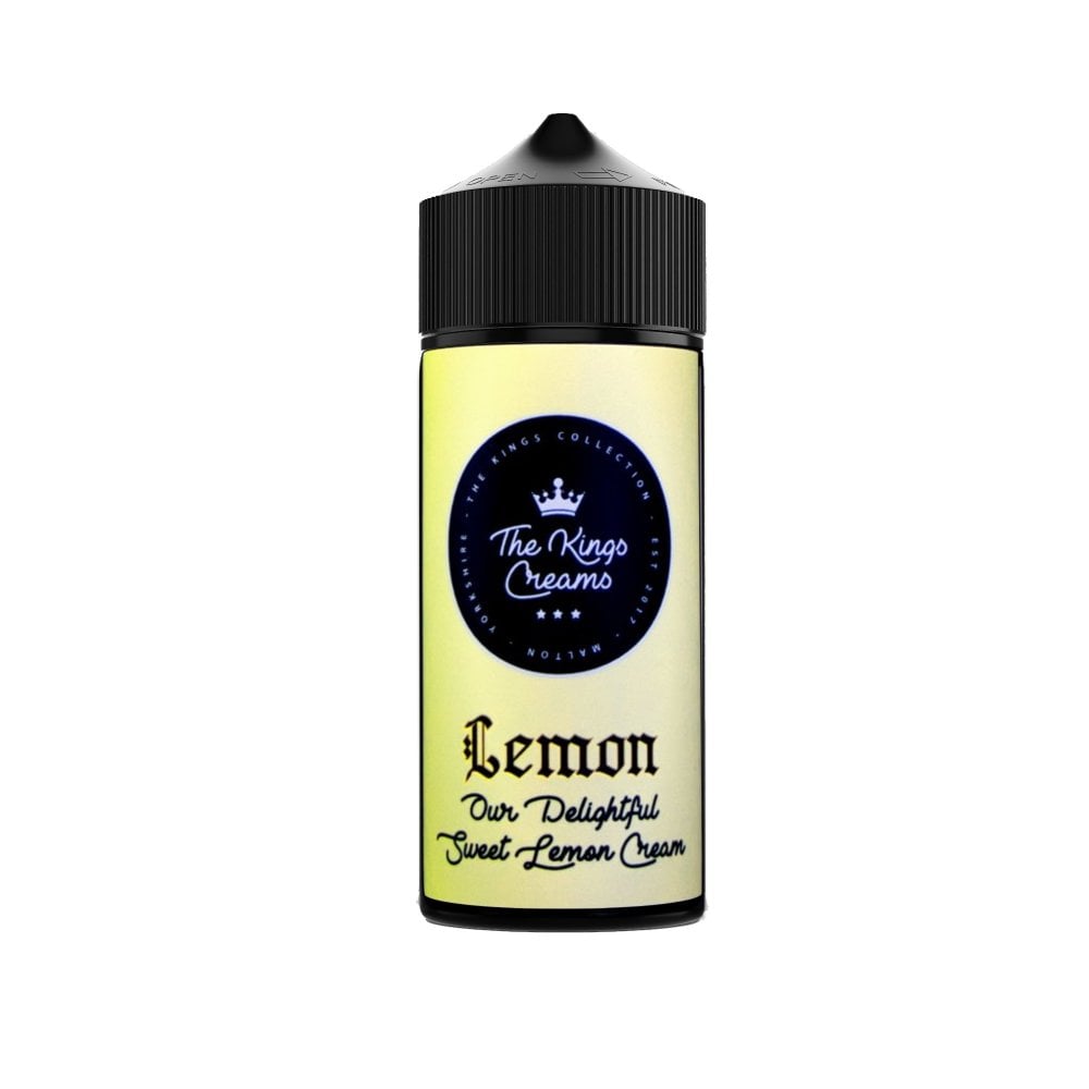 The Kings Custard Lemon 100ml Shortfill E-liquid