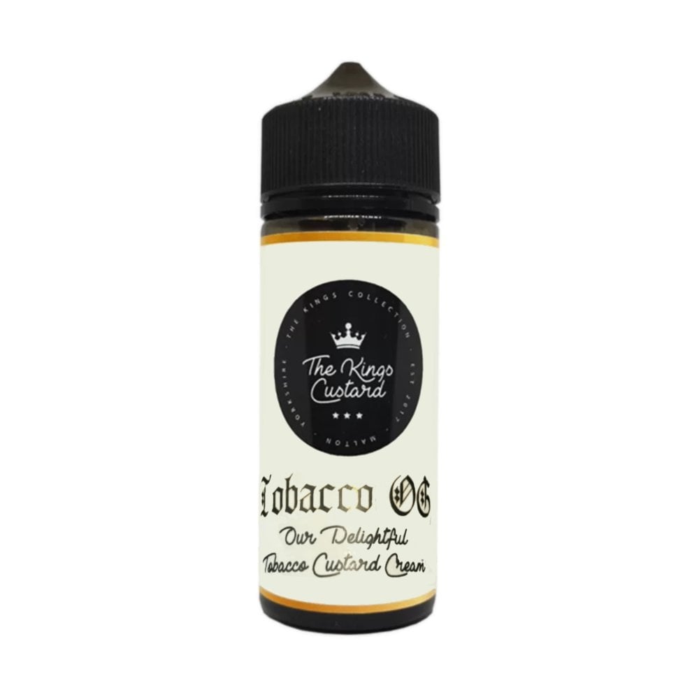 The Kings Custard Tobacco OG 100ml Shortfill E-liquid