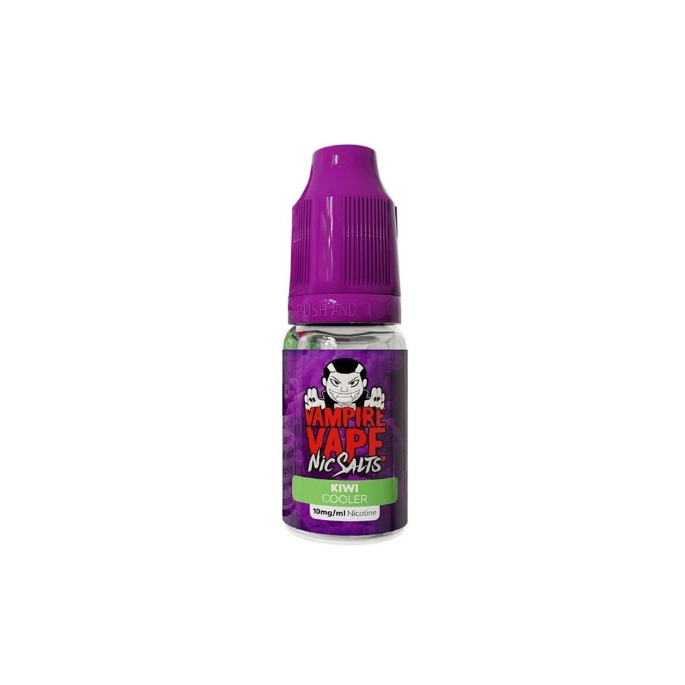 Vampire Vape Kiwi Cooler Nic Salts in a 10ml Bottle Size